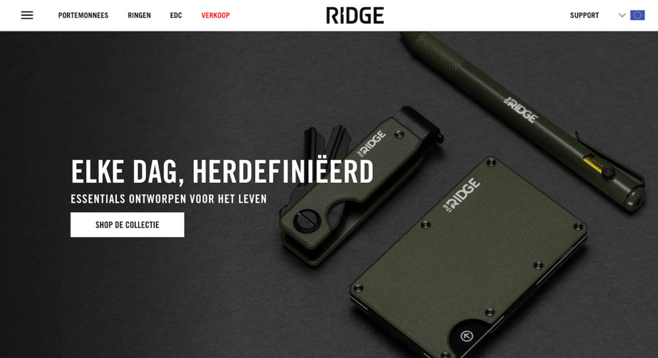 Ridge EU / Ecommerce